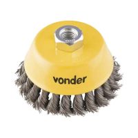 Escova tipo Copo Torcida 4" Vonder