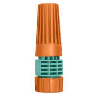 Esguicho com Engate Rosqueado e Jato Regulável em Plástico Tramontina