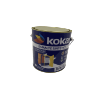 Esmalte Sintético Brilhante Cinza Médio 3,6 Litros Kokar Industria