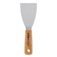 Espátula de Aço Com Cabo Madeira 60mm Momfort