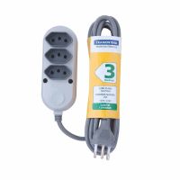 Extensão Com 3 Tomadas2P+T 10 A 250 V 3 Metros Tramontina