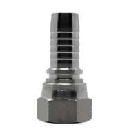 Terminal Fêmea JIC 37º Giratória Reta 7/8" 14 Metalquip