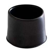 Ponteira Externa Borracha Preta 7/8" Completa