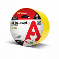 Fita Demarcacao Amarela 50mm X 30mt Adere