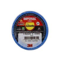 Fita Isolante Imperial Slim Azul 18mmx10m 3M