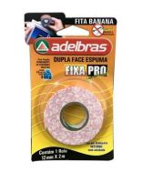 Fita Dupla Face Espuma Fixa Pro 12mmX2m Adelbras