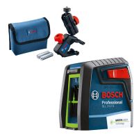 Nível Laser Verde Bosch GLL 2-12 G Alcance 12m Com Suporte