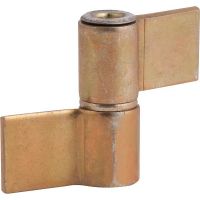 Dobradiça para Solda com Aba 5/8 Pol. 1° De Toni