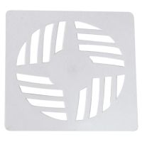 Grelha Quadrada GR13 9,4 x 9,4cm PVC Branco Astra