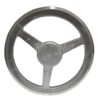 Polia Alumínio 400mm 1 Canal Perfil A Mademil