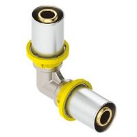 Joelho Para Gás 90 Met DN 16 Emmeti