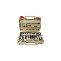 Jogo De Soquete Estriado Com Encaixe 1/2" 28 Peças Mayle