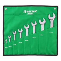 Jogo Chave Fixa 8 Peças 1/4"x1.1/4" Belzer