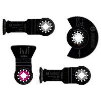 Jogo de Acessórios para Multicortadora Bosch para Instalação de Piso 4 peças
