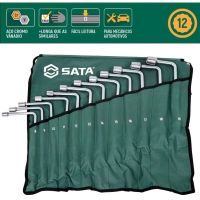 Jogo de Chave Biela de 8mm a 19mm 12 Peças Sata