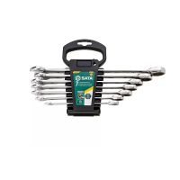 Jogo de Chave Combinada com Catraca 120Xp De 8 A 18mm 7 Peças Sata