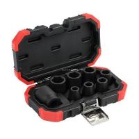 Jogo Soquete Impacto 1/2" Polegadas 10-24mm 8 Peças Gedore