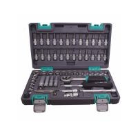 Jogo De Soquetes e Acessórios Com 57 Peças 1/4 Pol. Stels