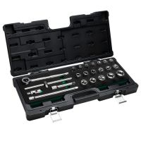 Jogo Soquete Sextavado 1/2" 23 Peças 205406BR Belzer