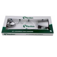 Kit de Acessórios para Banheiro Soft com 5 Peças Pevilon