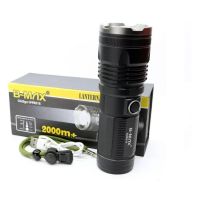 Lanterna Tática 8516 2000 Metros 4 Funções Com Zoom B-Max