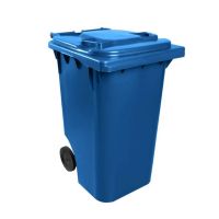 Lixeira 240 Litros Azul Lar Plásticos