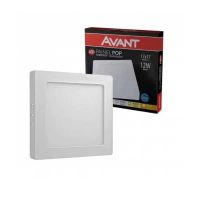 Luminária LED Sobrepor 12W 17X17 Avant