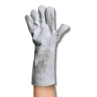 Luva de Raspa com Punho para Soldador 20 cm C-20CRR Zanel