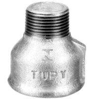 Luva de Redução Galvanizada 1.1/2" X 1.1/4” Tupy