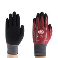 Luva de Proteção Edge 48-919 Tamanho 9 Duplo Banho Nitrílico Ansell