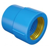 Luva Soldável Liso Roscável com Bucha de Latão 25mm 1/2" Fortlev