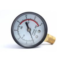 Manômetro Seco Bar 0-10 PSI 0-140 Balflex