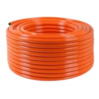 1 Metro Mangueira Jardim Siliconada 1/2" Laranja Bariflex