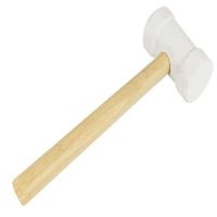 Martelo de Borracha para Azulejista 60mm Branco- Nove54