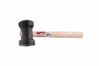 Martelo de Borracha Preto 80mm- Nove54