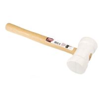 Martelo de Borracha 40mm Branco- Max 32610