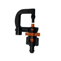 Micro Aspersor Hadar Bocal 1.2mm 75L/h ANT/INS Laranja Naandanjain