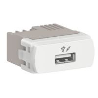 Modulo Tomada Carregador Usb 5.1 1 A S3b70810 Miluz Schneider Eletric