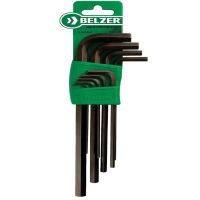 Jogo Chave Allen 1,5 a 10mm com 9 Peças Belzer
