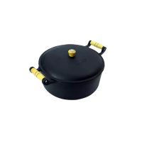 Panela De Ferro Caçarola Com 2 Alças N°28 Santa Bárbara