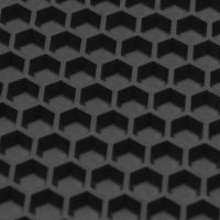 1 Metro Piso Modular H-Kap Preto 1,20m X 5,0mm Kapazi