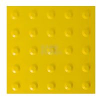 Piso Tátil De Alerta Amarelo Wat