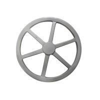 Polia em Alumínio 1 Canal B 300mm Mademil