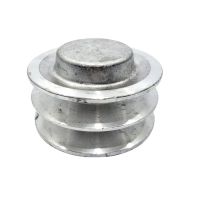 Polia Alumínio 2 Canais B 90mm Mademil