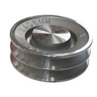 Polia Alumínio “A” Dois Canais 60mm Mademil