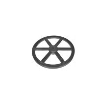 Polia Alumínio Com 1 Canal 350mm Mademil