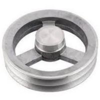 Polia Alumínio Com 2 Canais Perfil A 160mm Mademil