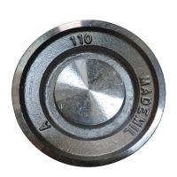 Polia De Alumínio 110mm 2 Canais Perfil A Mademil