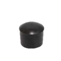 Ponteira 3/4" Externa Preta Curta Emar