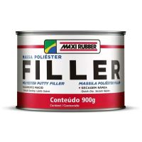 Massa Poliéster Filler 900g Maxi Rubber